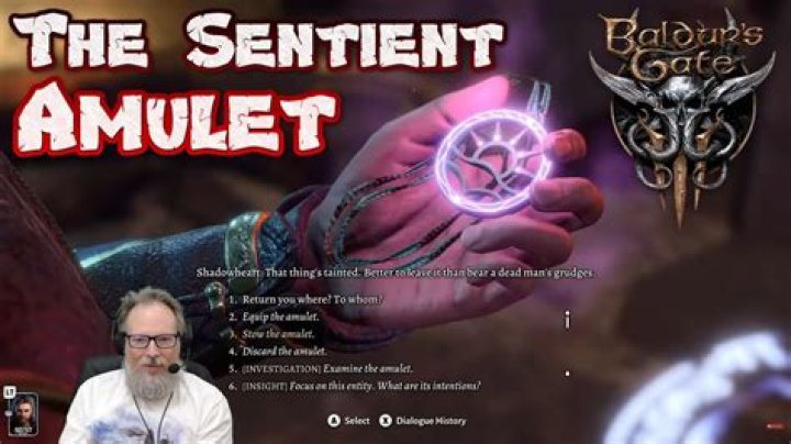 Baldur's Gate 3: How to Get the Sentient Amulet in BG3