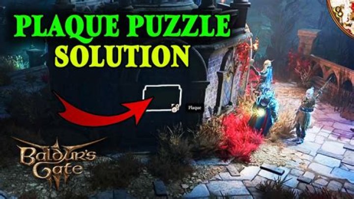 Baldur's Gate 3: How to Solve the Plaque Puzzle in the Cursed Village (BG3)