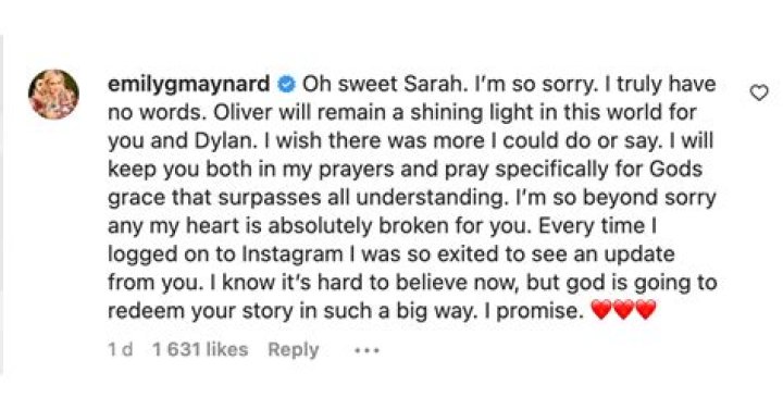 Former “Bachelor” contestant Sarah Herron loses son Oliver to premature birth at 24 weeks – rest in peace