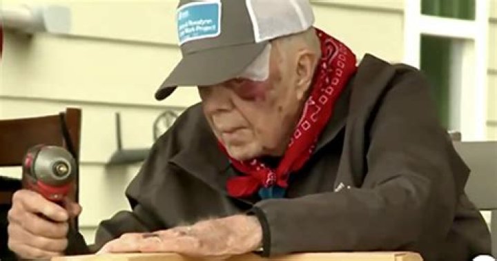 Former U.S. President Jimmy Carter, 95, helps build affordable homes hours after suffering a fall