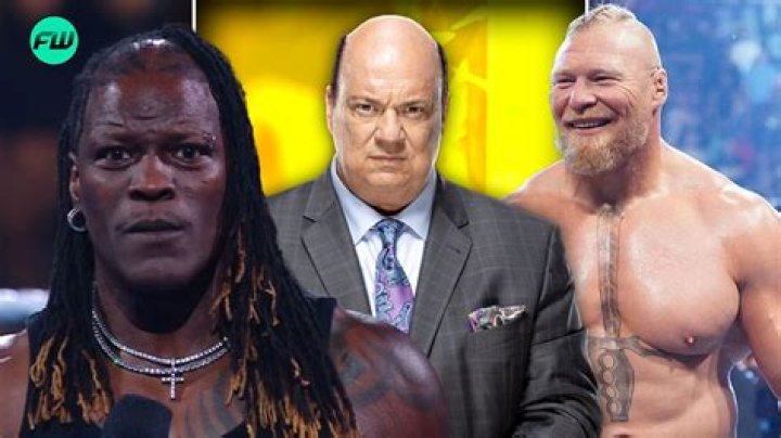 R-Truth Reveals He Was Part Of A Bet To Make Brock Lesnar Laugh On WWE RAW