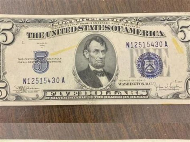 Shock as Customer Pays With Rare Silver Certificate Bill From 1930s