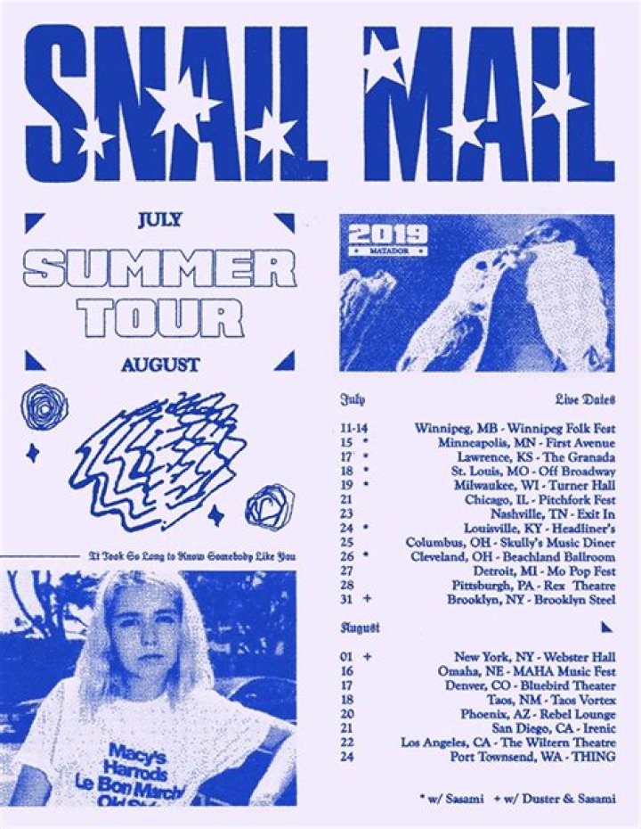 Snail Mail Delivers Extended North American Summer Tour