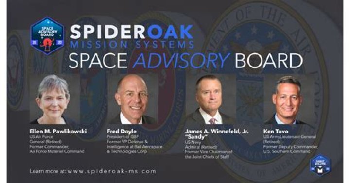Space cybersecurity firm SpiderOak adds retired general Pawlikowski to its advisory board