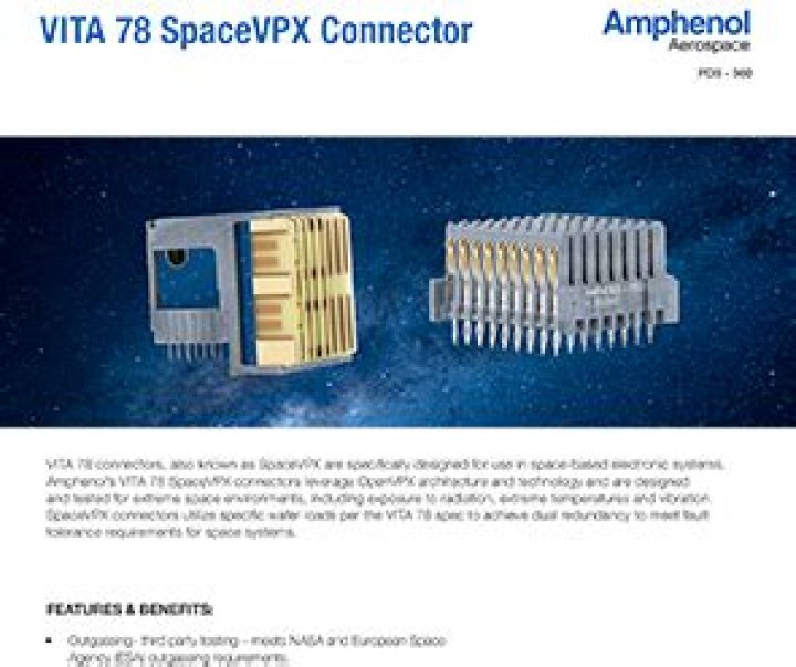 SpaceVPX (VITA 78) and the World of Interconnect