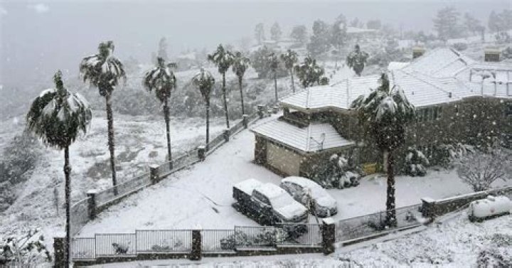 Storm brings snow, heavy rain to California, tornadoes to Oklahoma