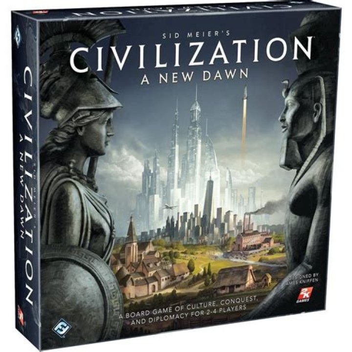 The Civilization: A New Dawn Board Game Might Be Too Streamlined