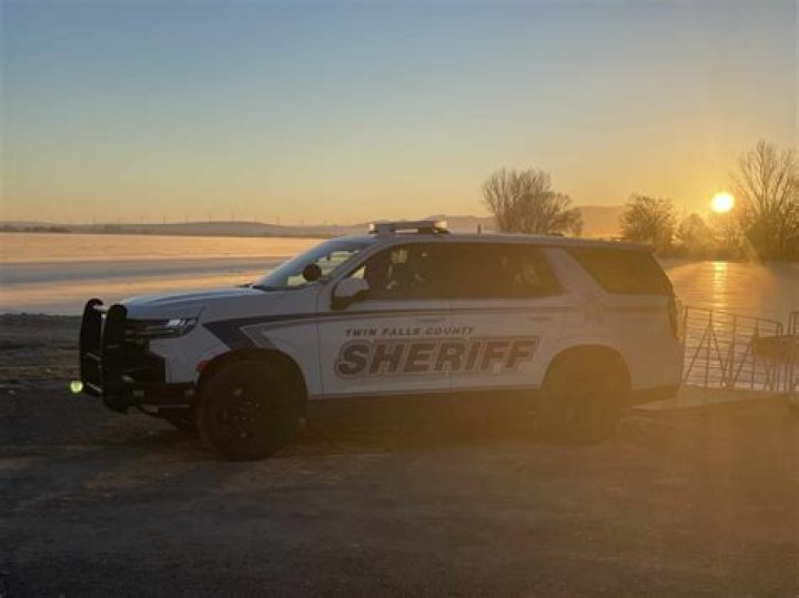 Twin Falls County Sheriff's office responds to Vehicle in Canyon
