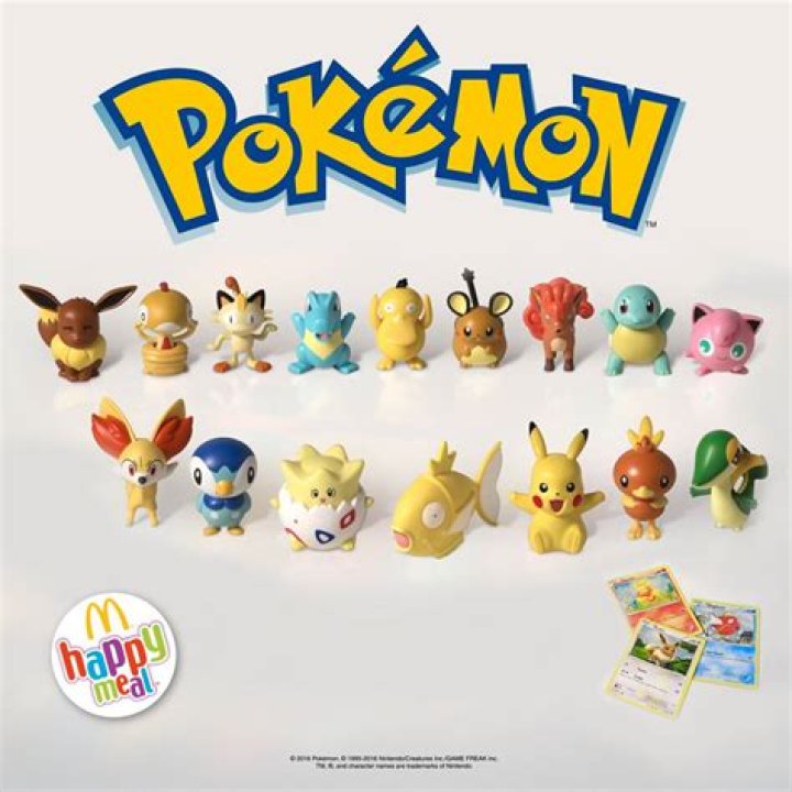 Two new sets of Japanese McDonald's Pokémon toys announced