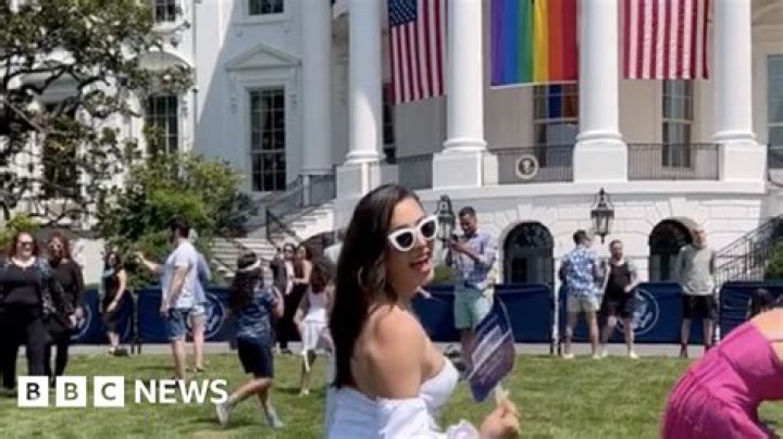 White House bans trans activist for a topless photo at a Pride event
